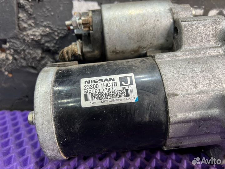 Стартер Nissan Note E12-120393 HR12DDR 2013