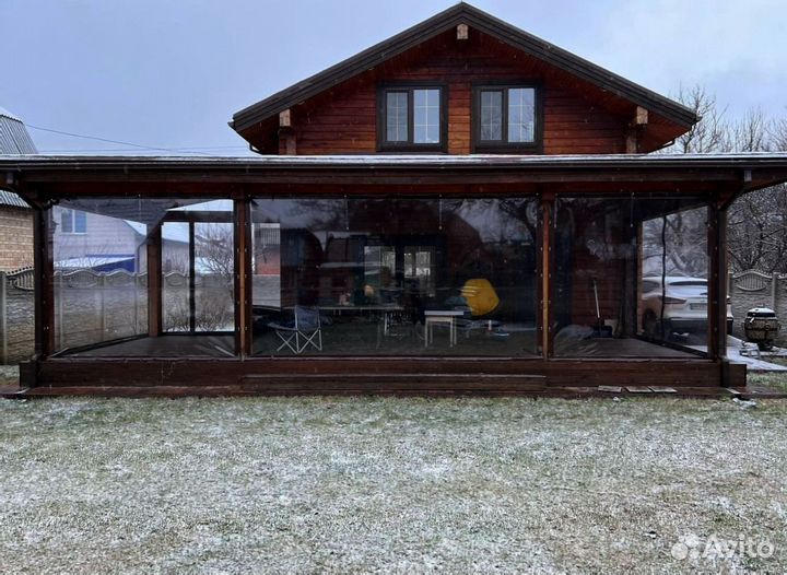 Мягкие окна для террасы / выезд на замер