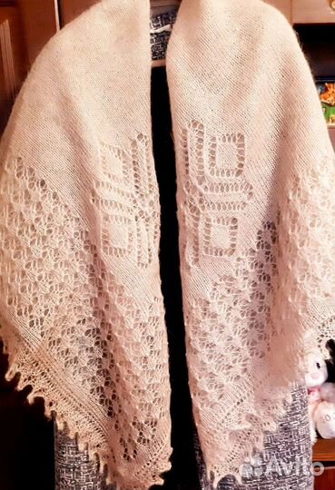 Шаль пуховая