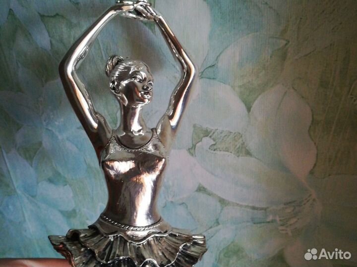 Статуэтка балерина гальванопластика