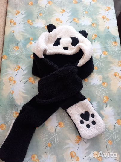 Шапка панда