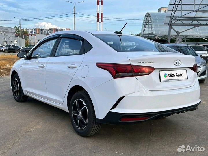 Hyundai Solaris 1.6 МТ, 2021, 26 495 км