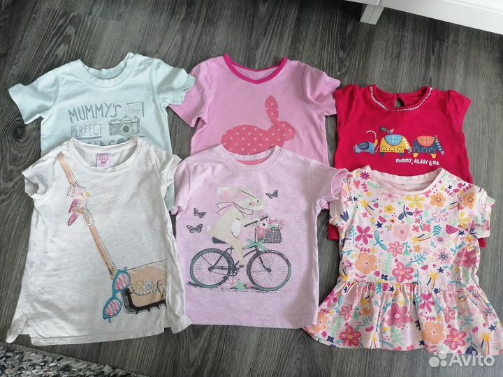 Вещи пакетом на девочку 86-92