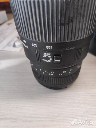 Объектив Sigma 70-300 для Sony альфа