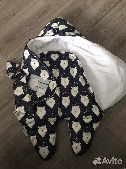 Конверт на выписку для мальчика весна осень