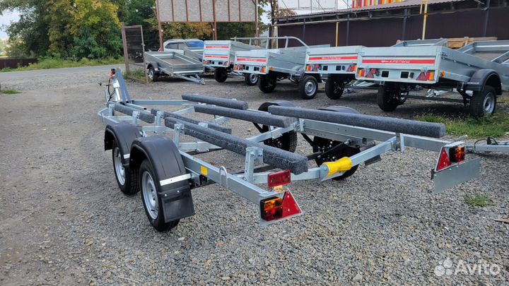 Лодочный прицеп Автос 2х осн. 7.5 м