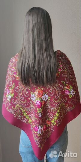 Платок в русском народном стиле