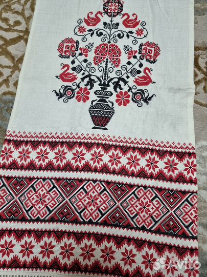 Свадебный рушник ручной работы