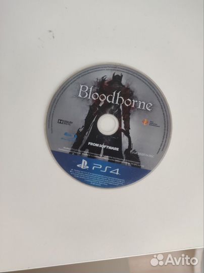 Bloodborne диск с игрой на PS4