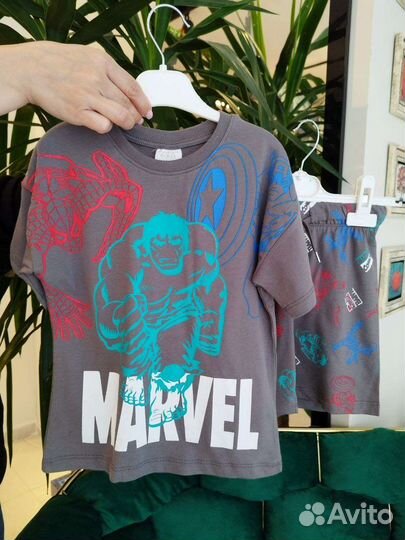Новый костюм для мальчика Zara Marvel 92,98,110