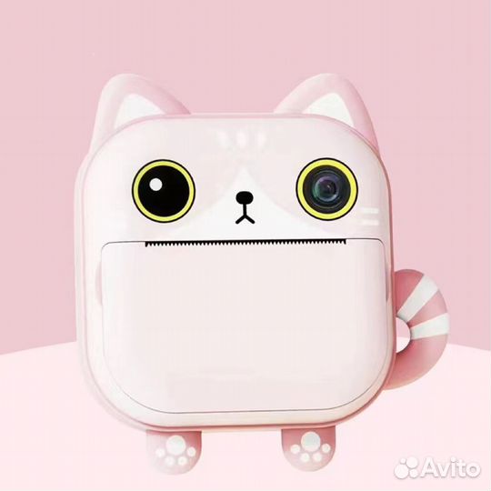 Детский фотоаппарат Print Camera с печатью