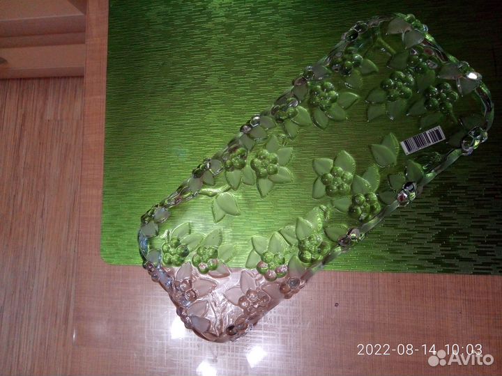 Хрустальное блюдо