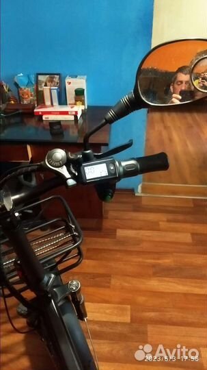 Электровелосипед фэтбайк складной