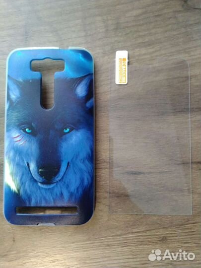 Чехол и стекло Asus Zenfon Laser 2