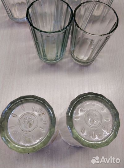 Граненые стаканы и стопки