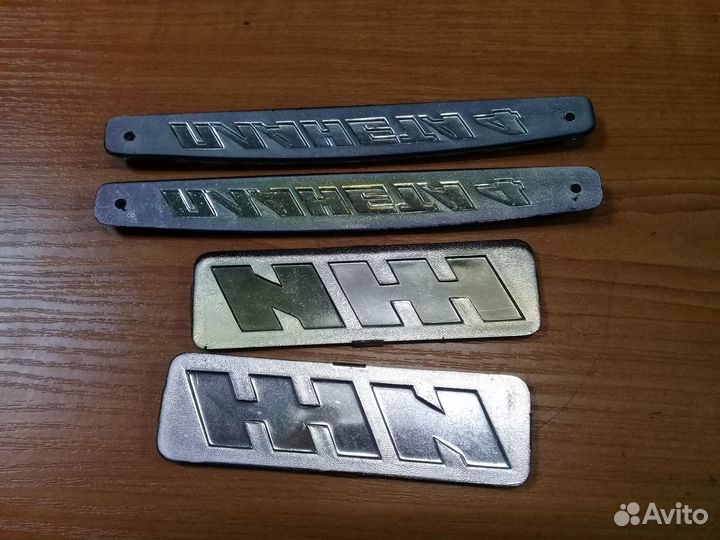 Эмблеммы / таблички бардачки + бак иж Планета 4