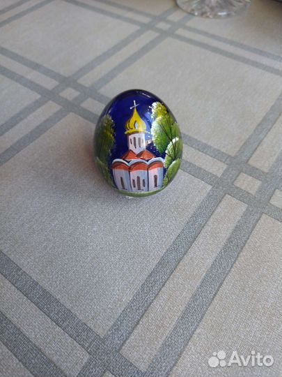 Яйцо пасхальное стекло