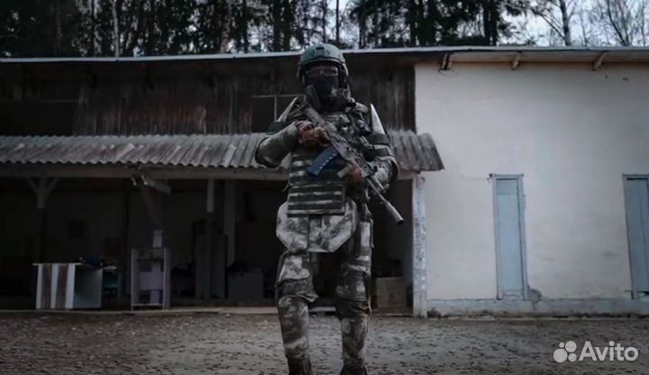 Бронежилет с плитами бр5