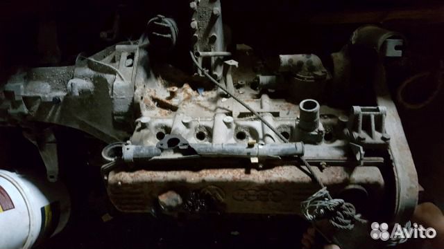 Двс + кпп - б/у Ауди-100С