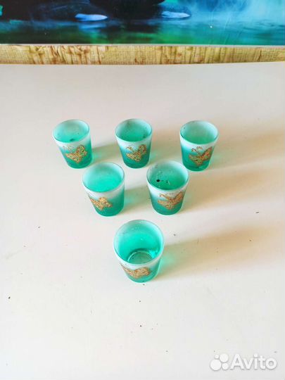 Бокалы с рюмками