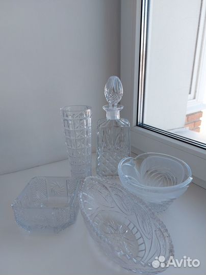 Хрустальная салатница