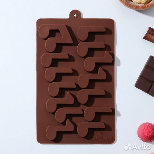 Форма силиконовая для льда и кондитерских украшени