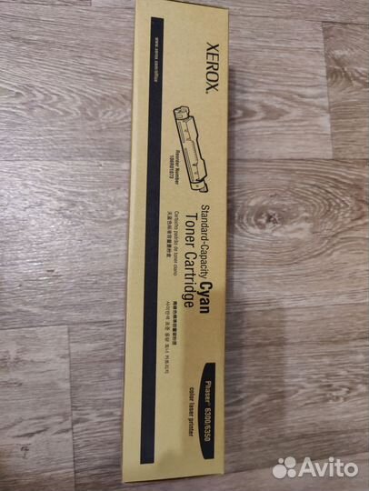 Картридж xerox Phaser оригинал cyan 106R01073