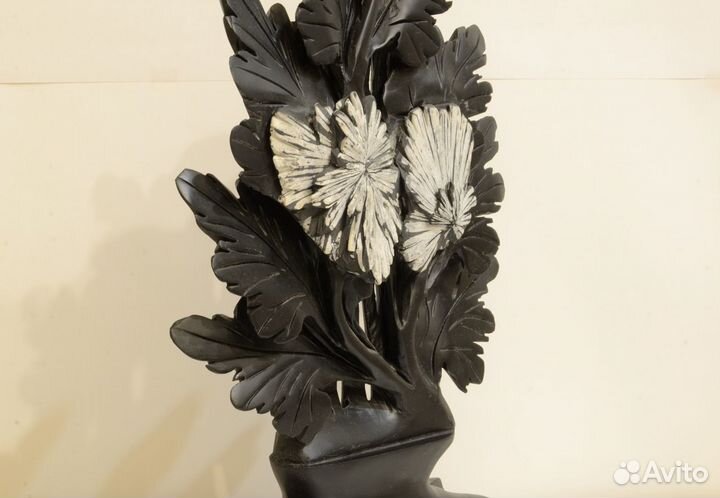 Хризантемный камень Резьба 32см