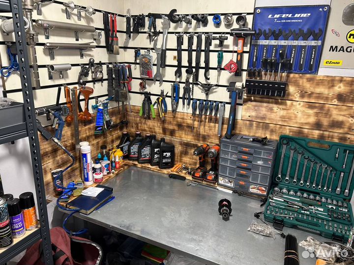 Ремонт велосипедов у метро Удельная