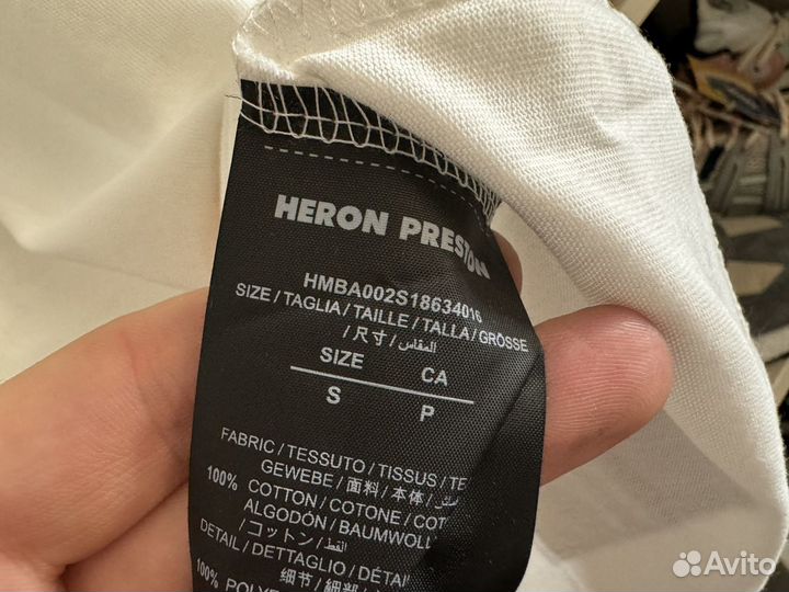 Футболки Heron Preston стиль