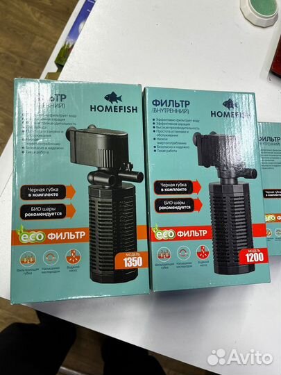 Фильтр и Помпа для аквариума Home Fish