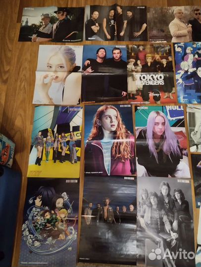 Маленькие плакаты все звёзды