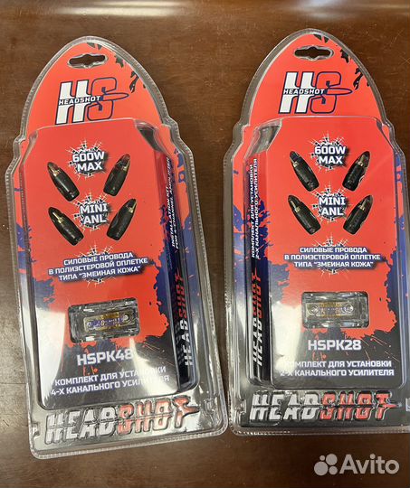 Набор для подключения усилителя сабвуфера Kicx