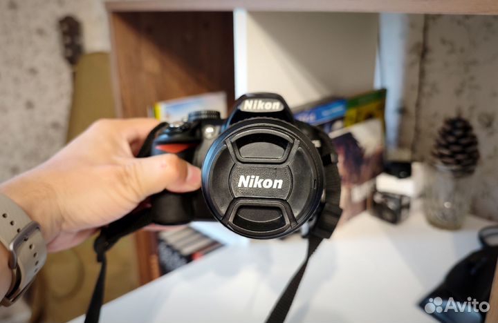 Зеркальный фотоаппарат nikon d3100 18-55 kit