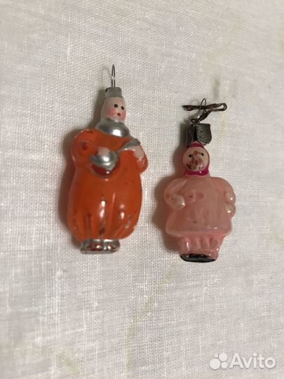 Елочные игрушки СССР малютка