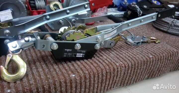 Лебедки ручные гаражные (новые)