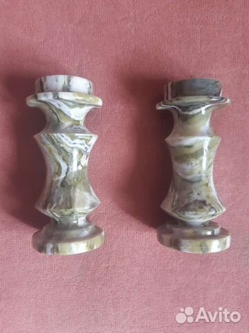Подсвечники из натурального камня