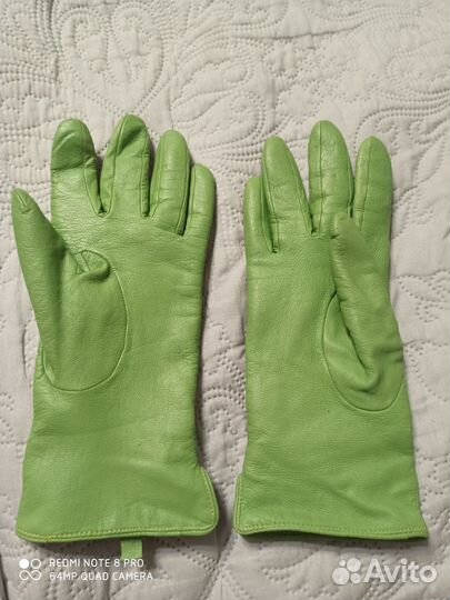 Перчатки женские кожаные 7.5