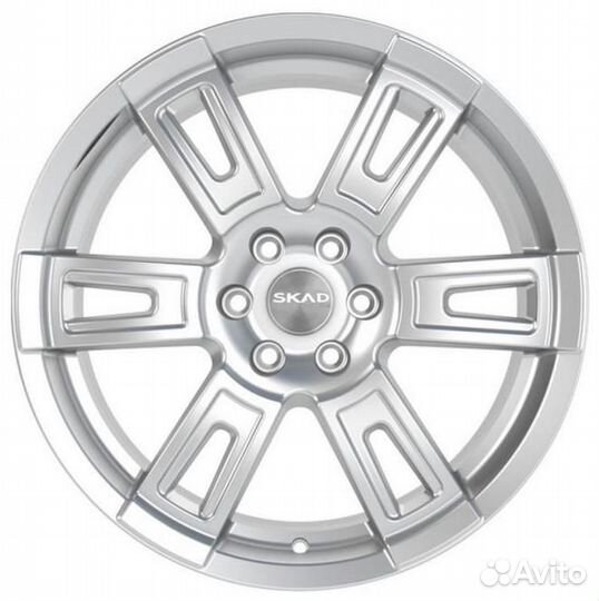 R18 6x114,3 8J ET30 D67,1 Скад Тор Сильвер