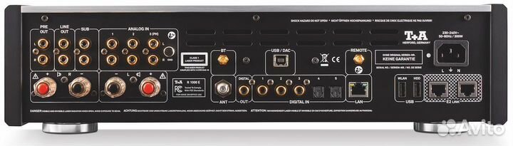 CD ресивер T+A R1000 E black-black