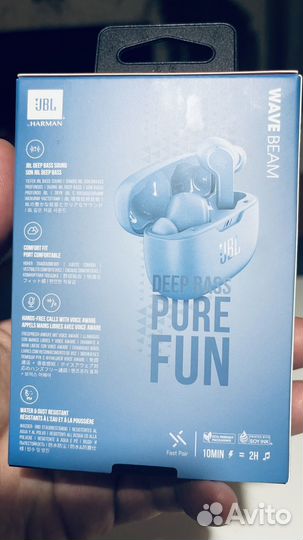 Беспроводные наушники jbl