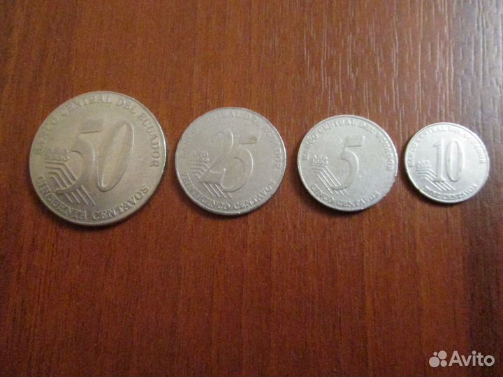 Наборы монет стран Америки №2