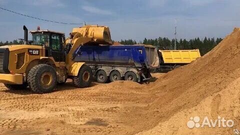 Песок карьерный