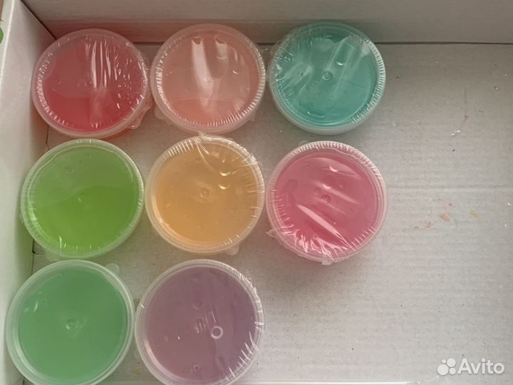 Набор слаймов и добавок к ним