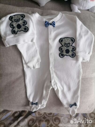 Комбинезончик для мальчика нательный