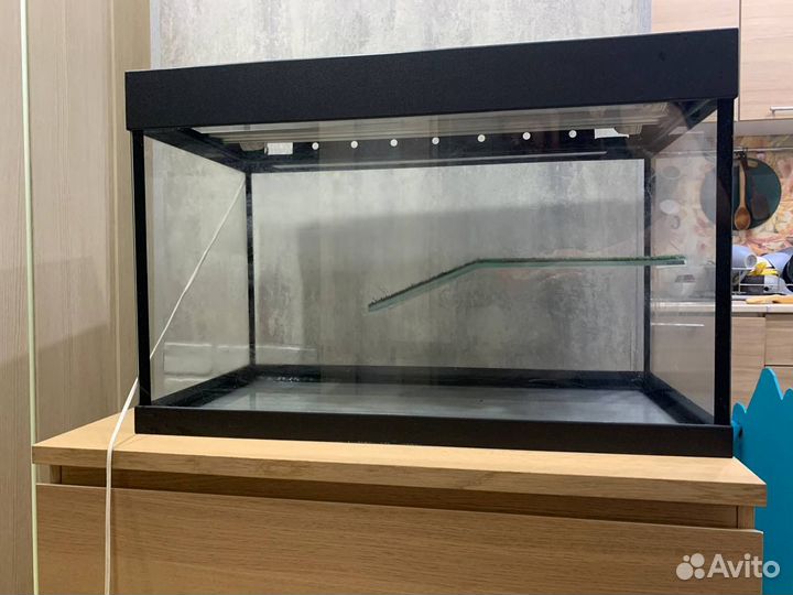 Террариум для красноухой черепахи 100л