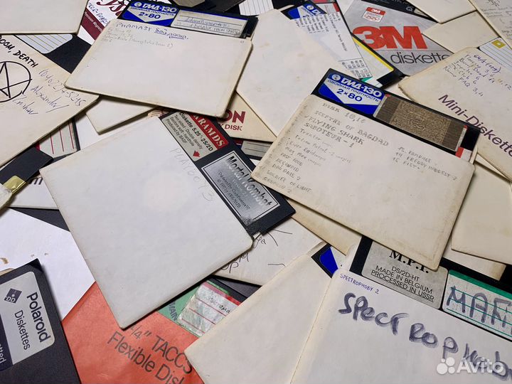 162 дискеты ZX Spectrum (домашнаяя коллекция)