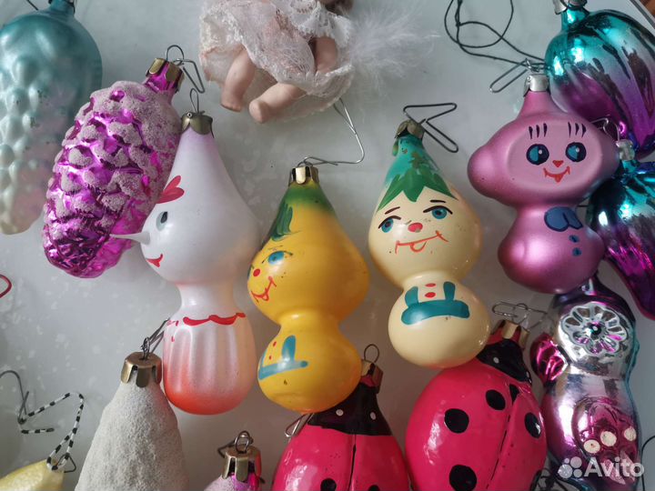 Елочные игрушки СССР