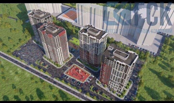 2-к. квартира, 56,6 м², 14/19 эт.