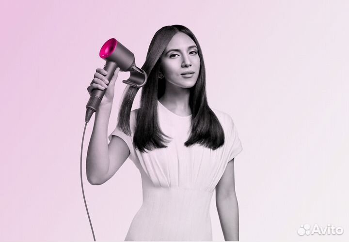 Фен Dyson Supersonic HD08 (Антрацит/Фуксия)